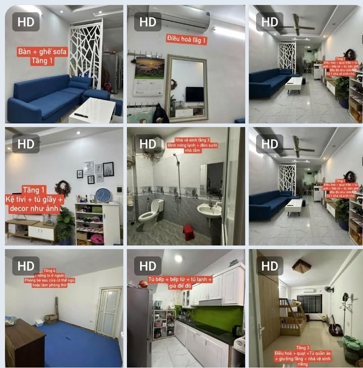 Nhà cho thuê 5 tầng Phú Lương, Hà Đông 30m² giá 10.5 triệu - Full nội thất, vào ở ngay!