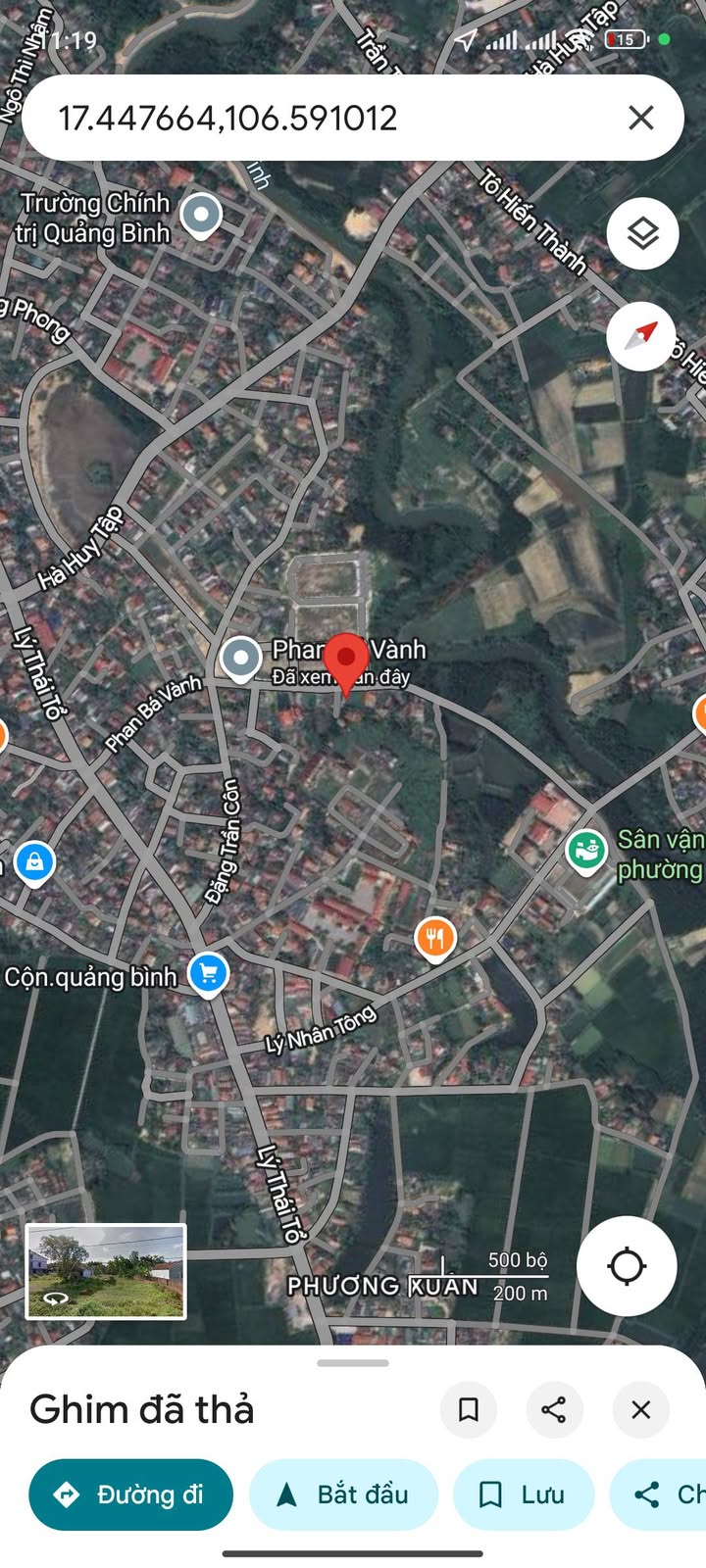 Đất nền mặt tiền Phan Bá Vành, Bắc Nghĩa 133m² giá 1.2 tỷ - Cơ hội đầu tư hấp dẫn!