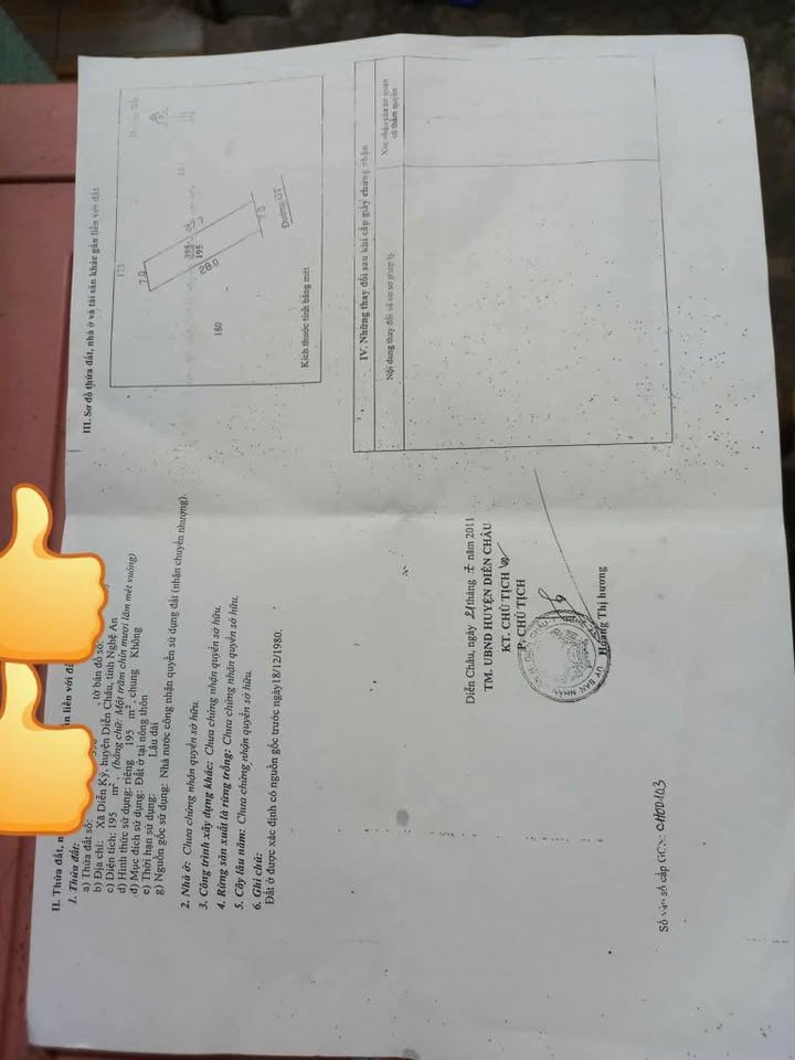 Đất nền Diễn Kỷ, Diễn Châu 195m² giá 1.755 tỷ - Sổ đỏ chính chủ, đầu tư sinh lời!