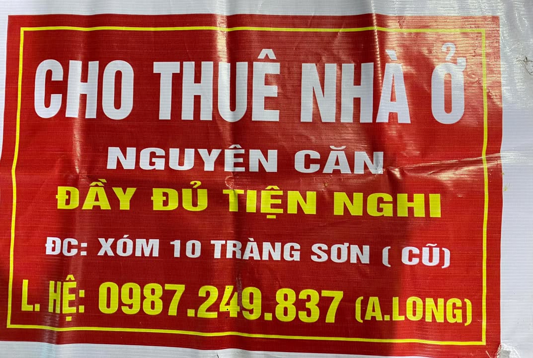Nhà cho thuê nguyên căn tại Tràng Sơn, Đô Lương - Tiện nghi đầy đủ, giá thỏa thuận!