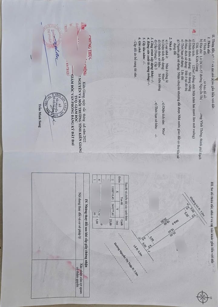 Nhà cấp 4 Vĩnh Thông 5.25m² giá 1.4 tỷ - Full thổ cư, thương lượng nhẹ!