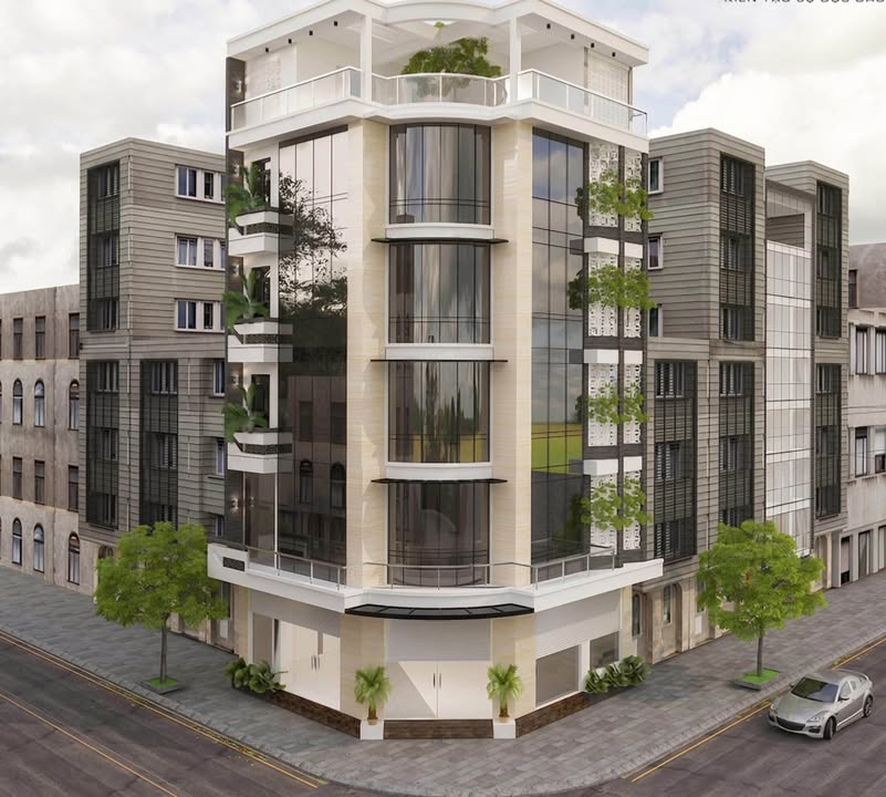 Toà nhà FrontHouse lô góc phố Huỳnh Thúc Kháng, Đống Đa, 73m² - Đầu tư sinh lời tuyệt vời!