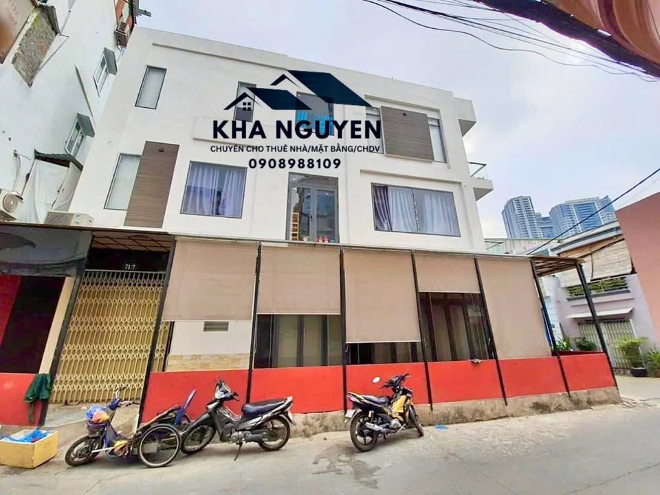 Nhà cho thuê 4PN mặt tiền hẻm xe hơi tại Bình Thạnh - Giá 25 triệu/tháng