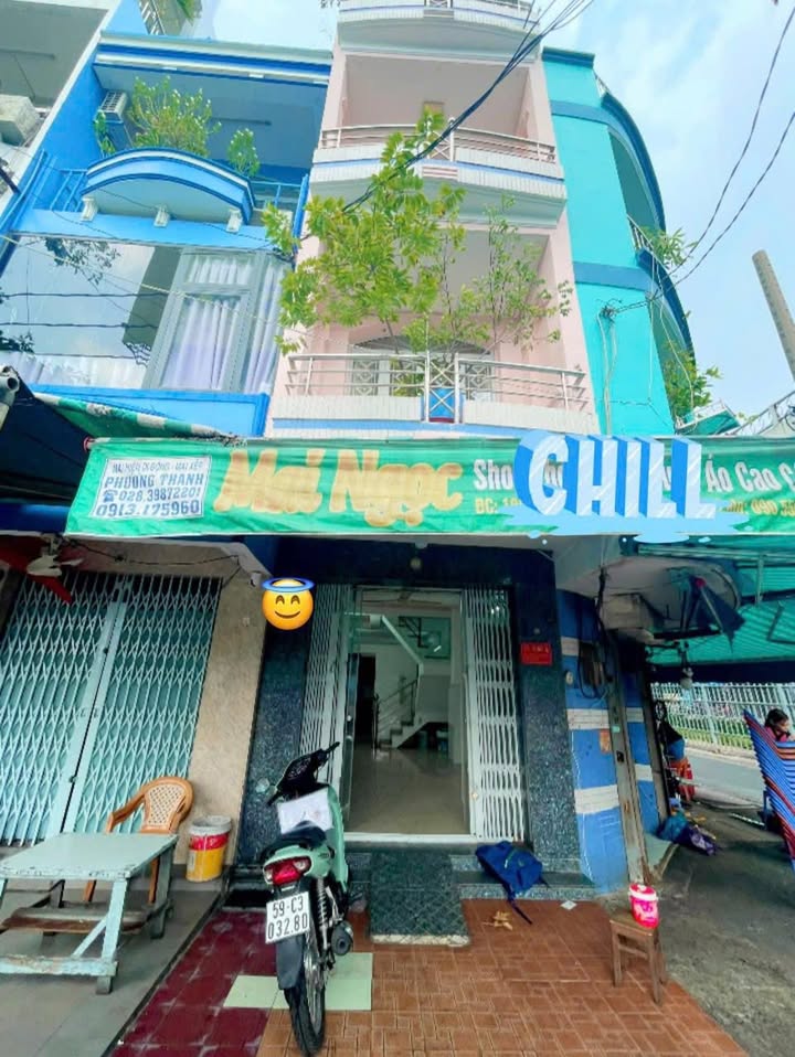 Cho thuê nhà mặt tiền Tôn Thất Thuyết Q4 168m² giá 18.5 triệu - Vừa ở vừa kinh doanh!