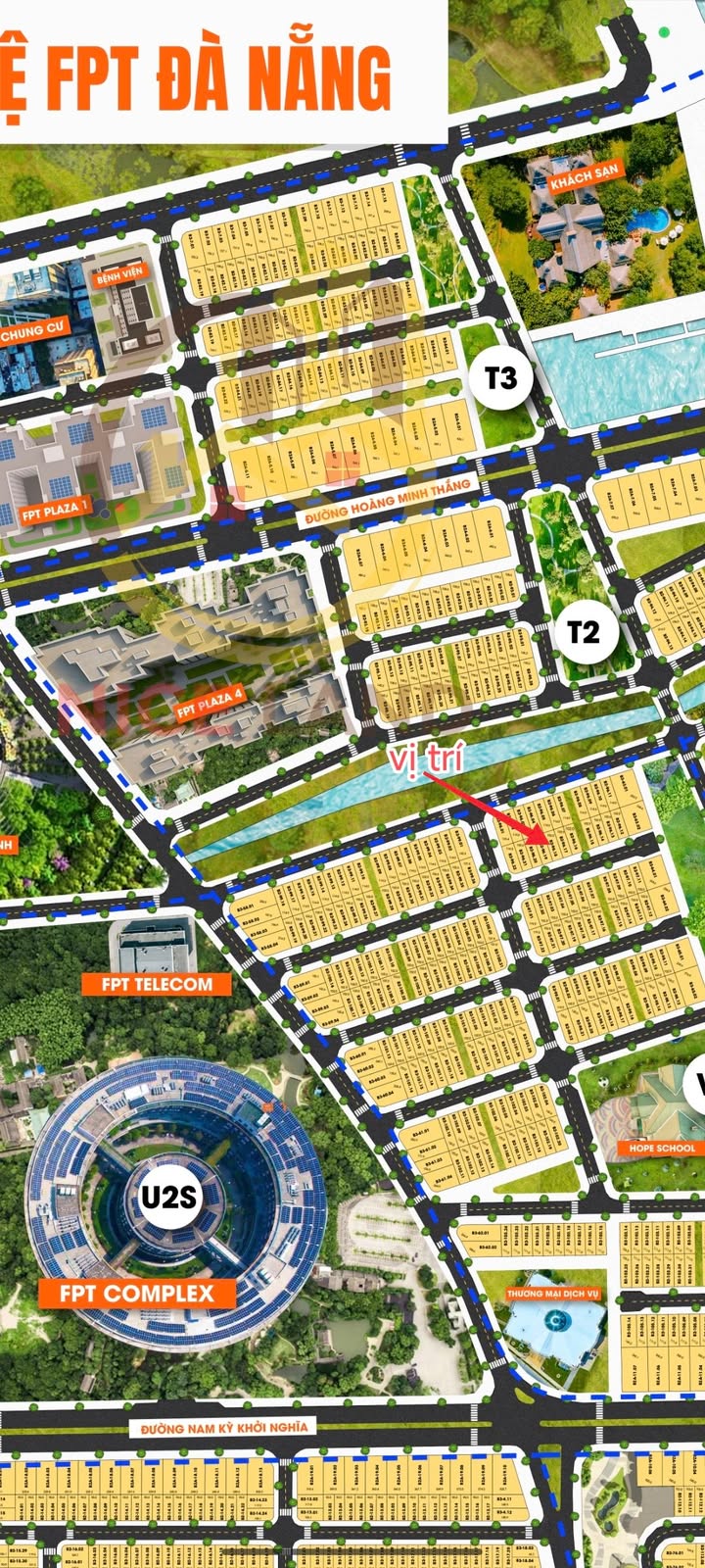 Đất nền Hòa Xuân Đà Nẵng 102m² giá 5.8 tỷ - Hướng Nam, sổ đỏ chính chủ!