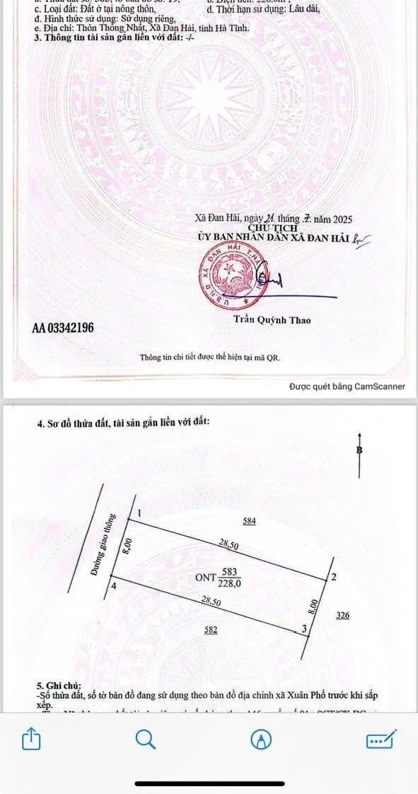 Đất đấu giá Xuân Phổ 2280m² - Cơ hội đầu tư tuyệt vời!