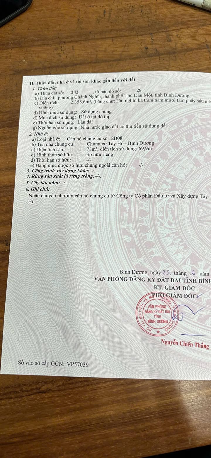 Căn hộ Compass One Thủ Dầu Một 69m² giá 2.2 tỷ - Full nội thất cao cấp, dọn vào ở ngay!