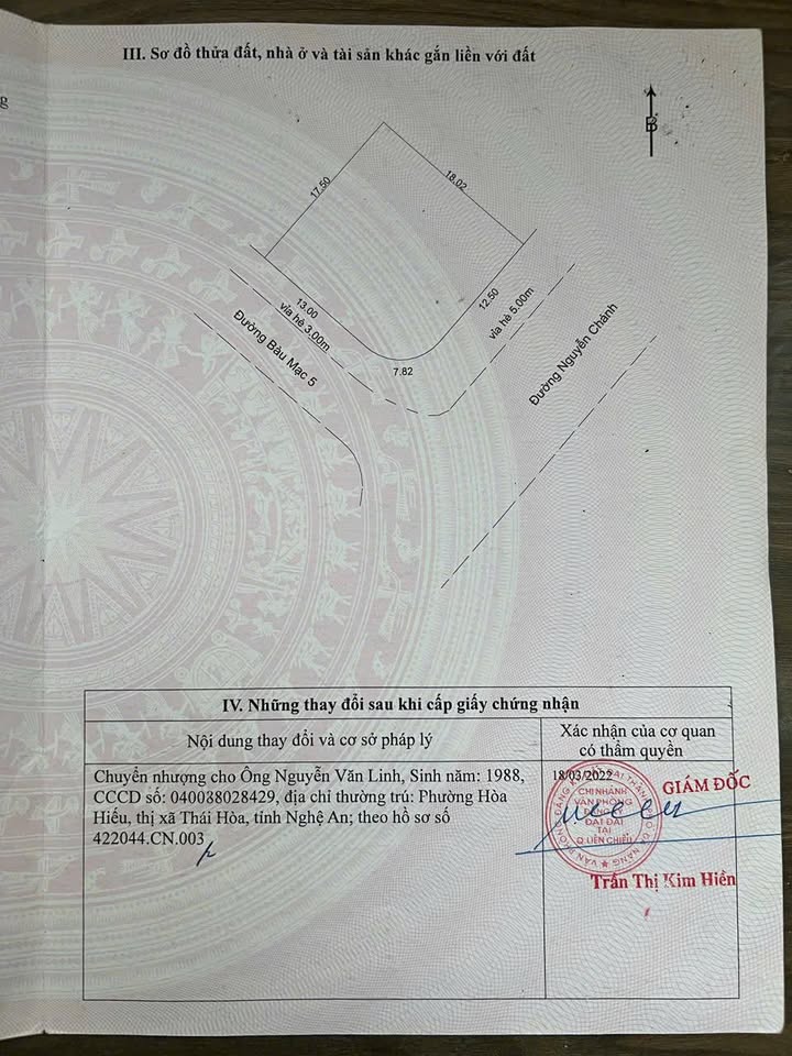 Đất nền mặt tiền đường Nguyễn Chánh 310m² giá 25.48 tỷ - Cơ hội đầu tư sinh lời!