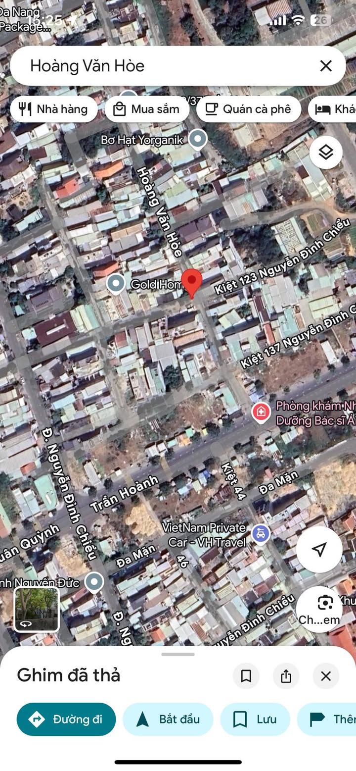 Đất mặt tiền Hoàng Văn Hoè, Khuê Mỹ, 72m² giá 5 tỷ - Cơ hội đầu tư hấp dẫn!