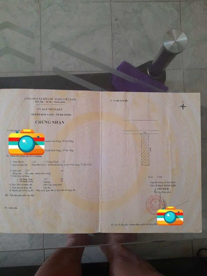 Đất nền Hòa Khương Đà Nẵng 210m² giá 2.x tỷ - Đầu tư sinh lời ngay!