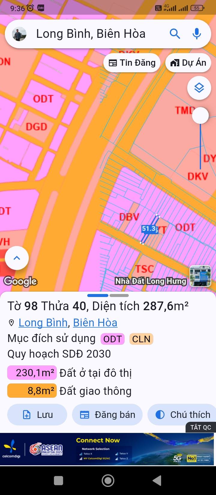 Nhà mặt tiền kinh doanh Biên Hòa 561.6m² - Giá tốt cho nhà đầu tư!