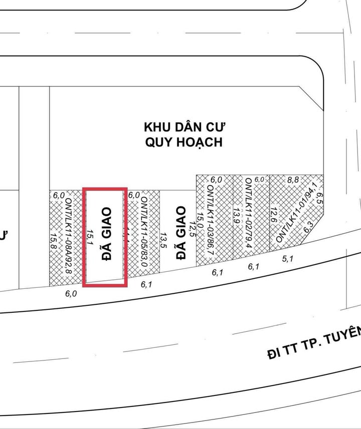 Đất nền đầu tư 96m² mặt đường QL37 - Giá chỉ 1 tỷ, chính chủ bán gấp!