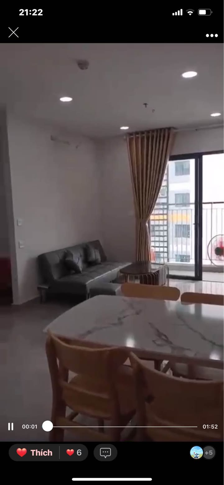 Căn hộ chung cư Legacy Thuận Giao 59.5m² giá 5 triệu - Dọn vào ở ngay!