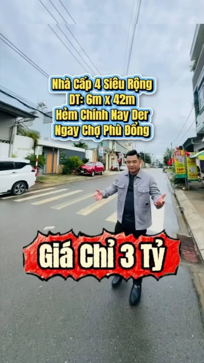 Bán đất tặng nhà cấp 4 tại chợ Phù Đổng, Pleiku - Giá 2.9 tỷ, thương lượng chính chủ!