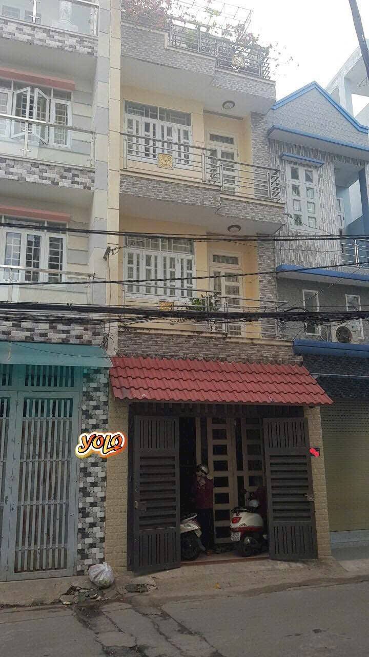 Nhà cho thuê Hẻm xe hơi đường Tân Trụ, phường 15, quận Tân Bình 60m² - Giá 14 triệu, không gian thoáng đãng