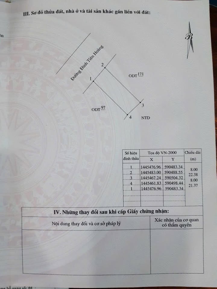 Nhà mặt đường Đinh Tiên Hoàng, Phú Yên 25m² giá 3 tỷ - Cách biển chỉ 500m!