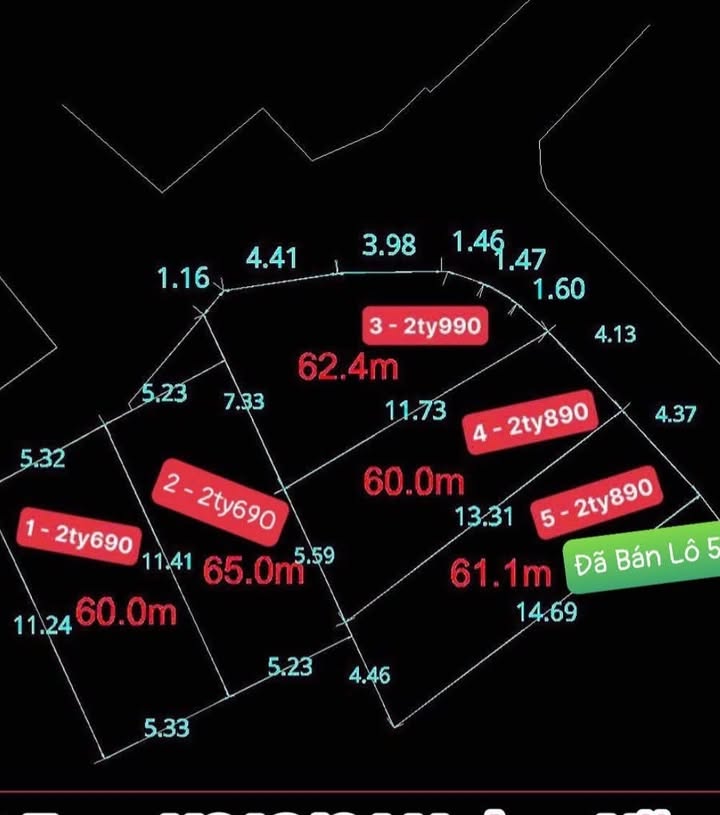 Đất kiệt ô tô 218 Hoàng Văn Thái, Hòa Khánh 60m² giá 2.94 tỷ - Cơ hội đầu tư hấp dẫn!