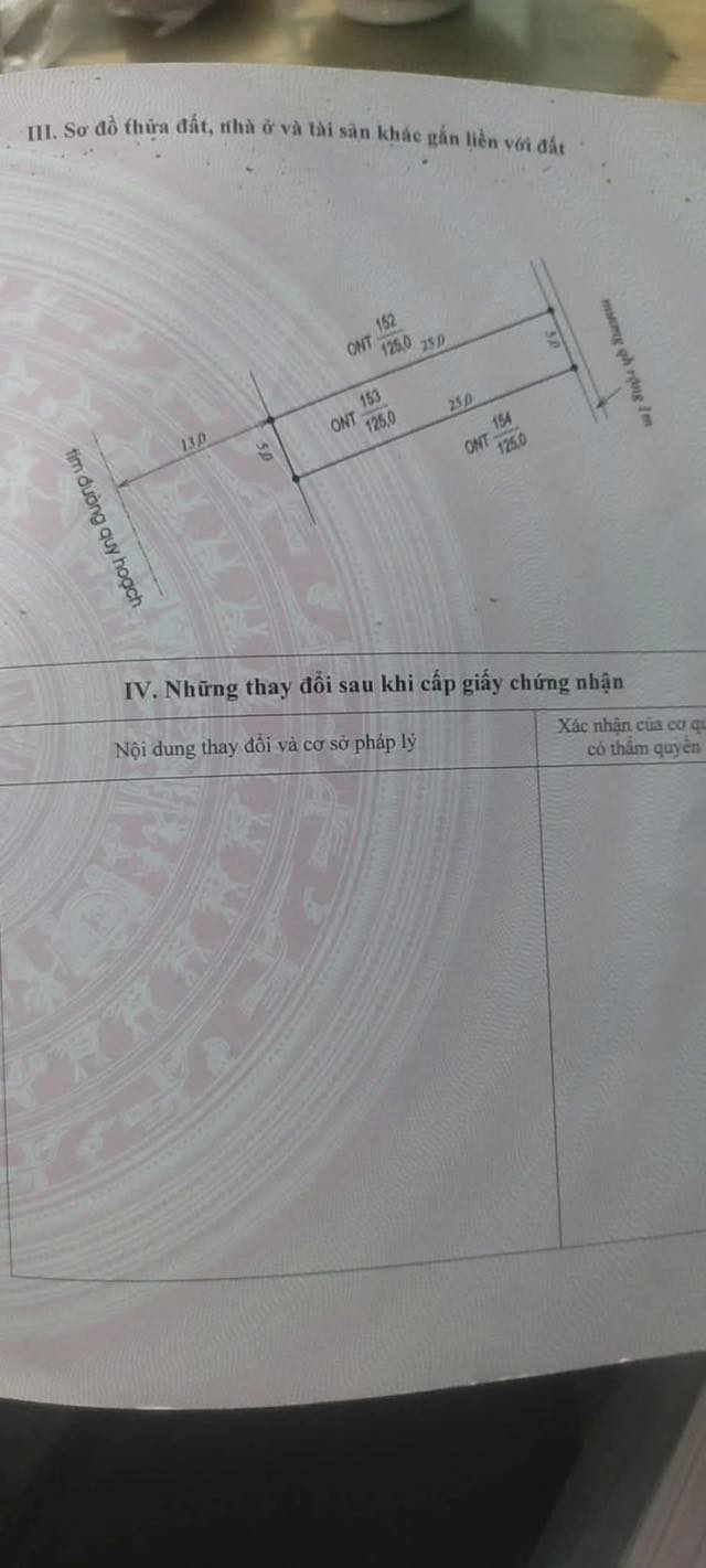 Đất thổ cư 125m² tại xã Sao Vàng, Thọ Xuân - Tiềm năng kinh doanh tuyệt vời!