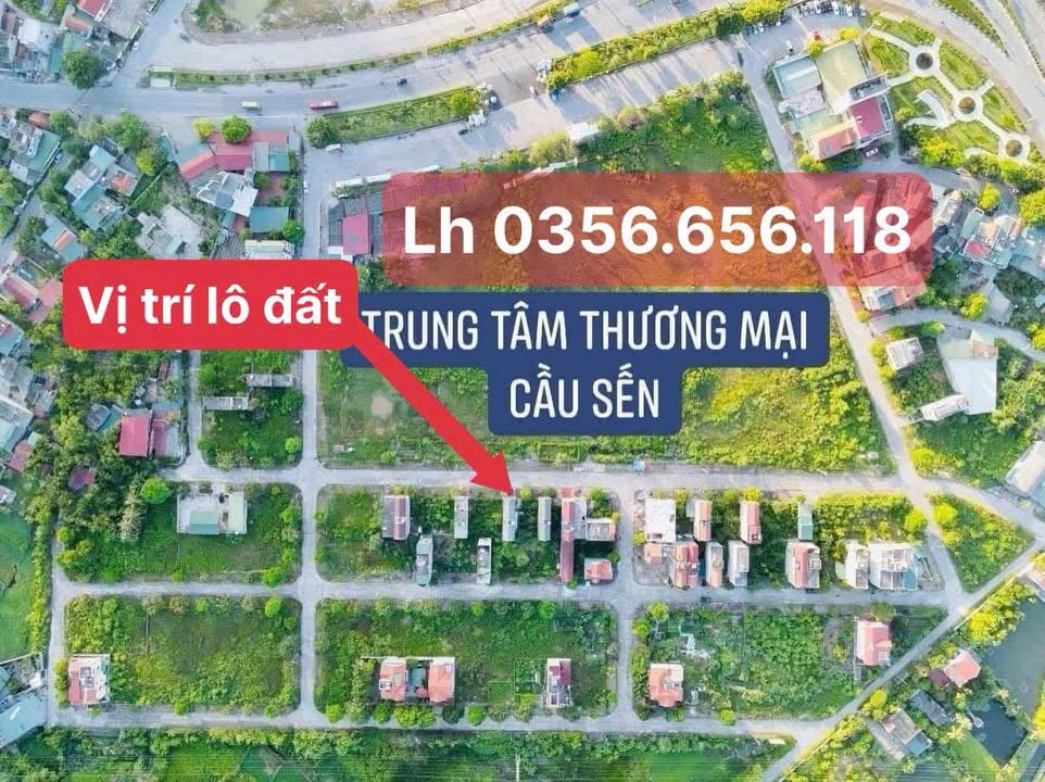 Lô đất trung tâm TTTM Cầu Sến 75m² chỉ 1.6 tỷ - Cơ hội đầu tư tuyệt vời!
