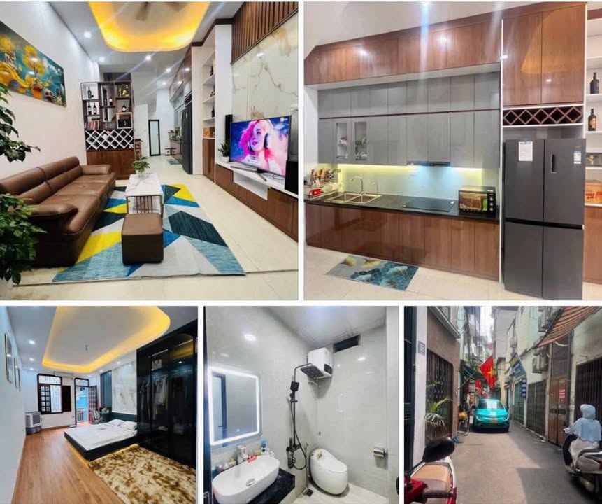 Nhà nguyên căn 4 tầng ngõ 806 Kim Giang giá 10 triệu - Thiết kế đẹp, ô tô vào được!