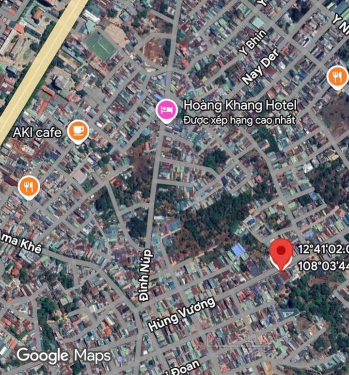 Đất liền kề mặt tiền Hùng Vương, Buôn Ma Thuột 64m² giá 4.65 tỷ - Vị trí đắc địa kinh doanh!