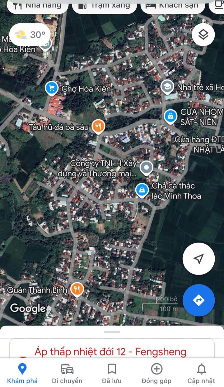 Đất thổ cư Hòa Kiến Tuy Hòa 311m² giá 1.2 tỷ - Vị trí đẹp, gần chợ và trường học