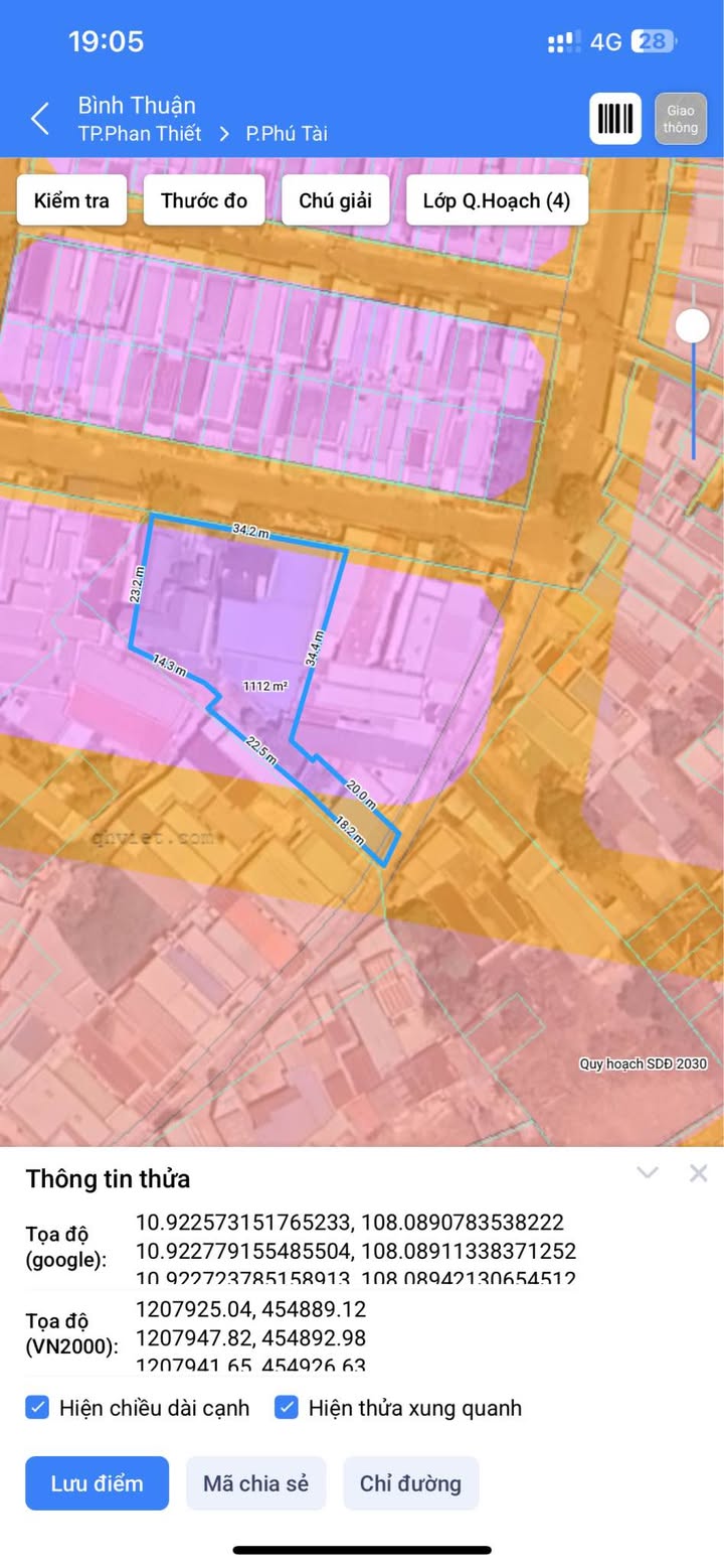 Đất nền Phú Tài, Phan Thiết 1111m² giá 14 tỷ - Thương lượng mạnh tay!