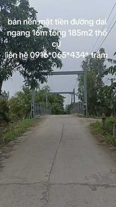 Đất nền mặt tiền đường Kinh Sáng Cà Mau 185m² giá 320 triệu - Cơ hội đầu tư hấp dẫn!