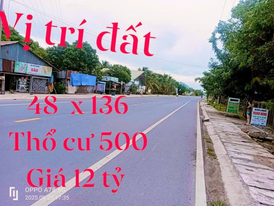 Đất nền tại Tịnh Biên An Giang 6300m² giá 12 tỷ - Kinh doanh tốt ngay mặt tiền!