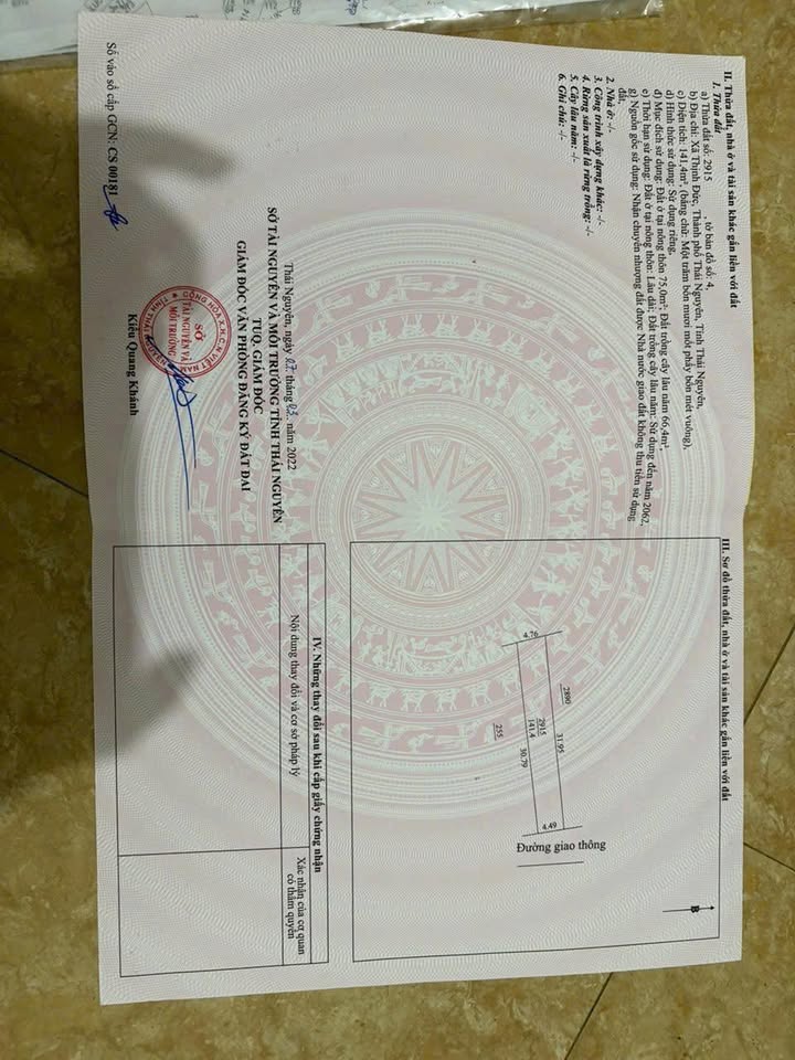 Đất nền chính chủ tại Ngõ 3, xã Tân Cương, 146m² giá 960 triệu - Sẵn sàng sang tên!