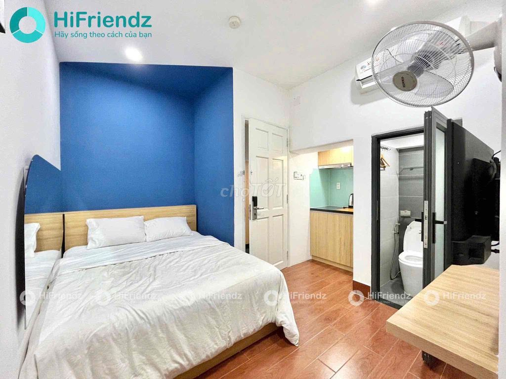 Cho thuê Studio Võ Văn Kiệt 20m² giá 4.6 triệu - Dọn vào ở ngay, tiện đi các quận!