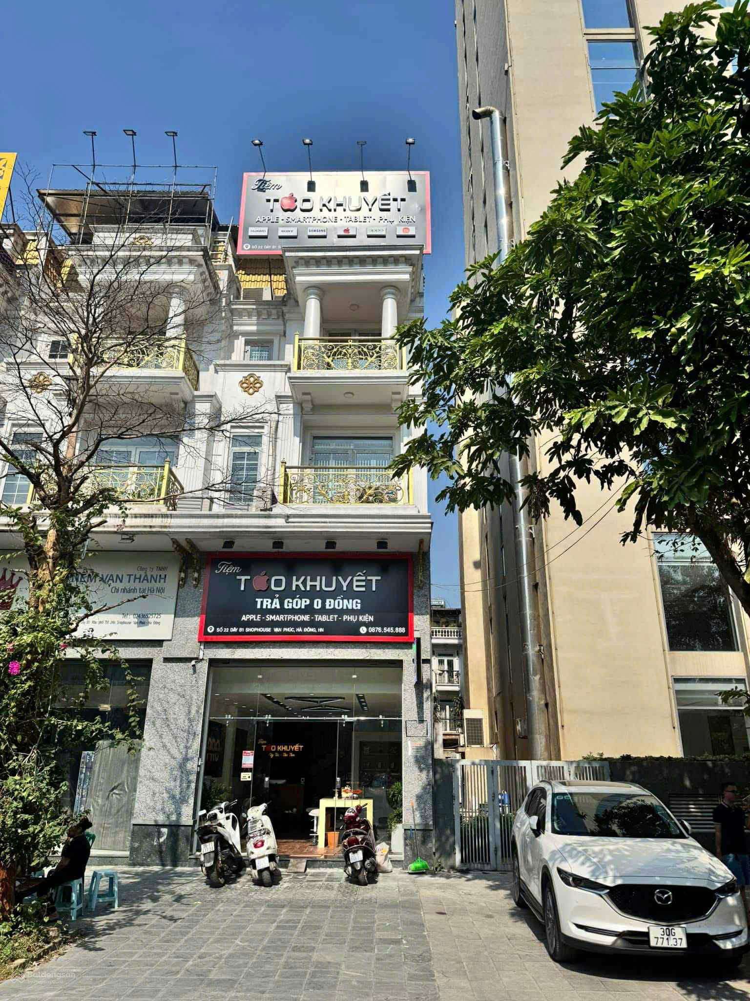 Chính chủ cho thuê nguyên căn shophouse Vạn Phúc, mặt phố lớn Tố Hữu, Hà Đông, lâu dài