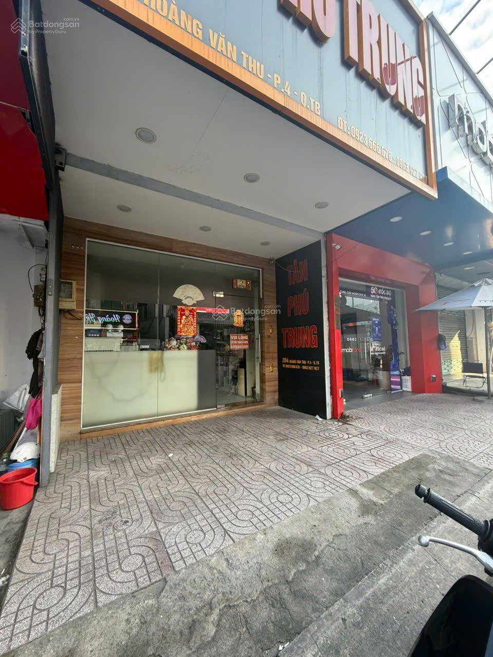 Cho thuê nhà nguyên căn mặt tiền Hoàng Văn Thụ, Tân Bình 72m² - Vừa ở vừa kinh doanh!