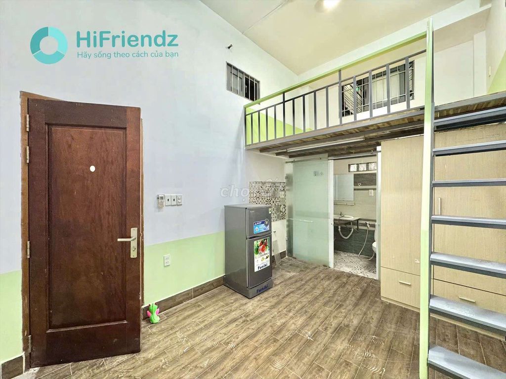 Phòng cho thuê Duplex cao 2m tại Quận 8, 35m² giá 5.1 triệu - Full nội thất, thoáng mát!