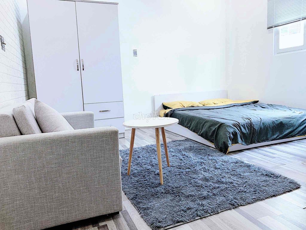 Phòng trọ Studio Bancol Quận 1 30m² giá 5.5 triệu - Gần phố đi bộ Bùi Viện!