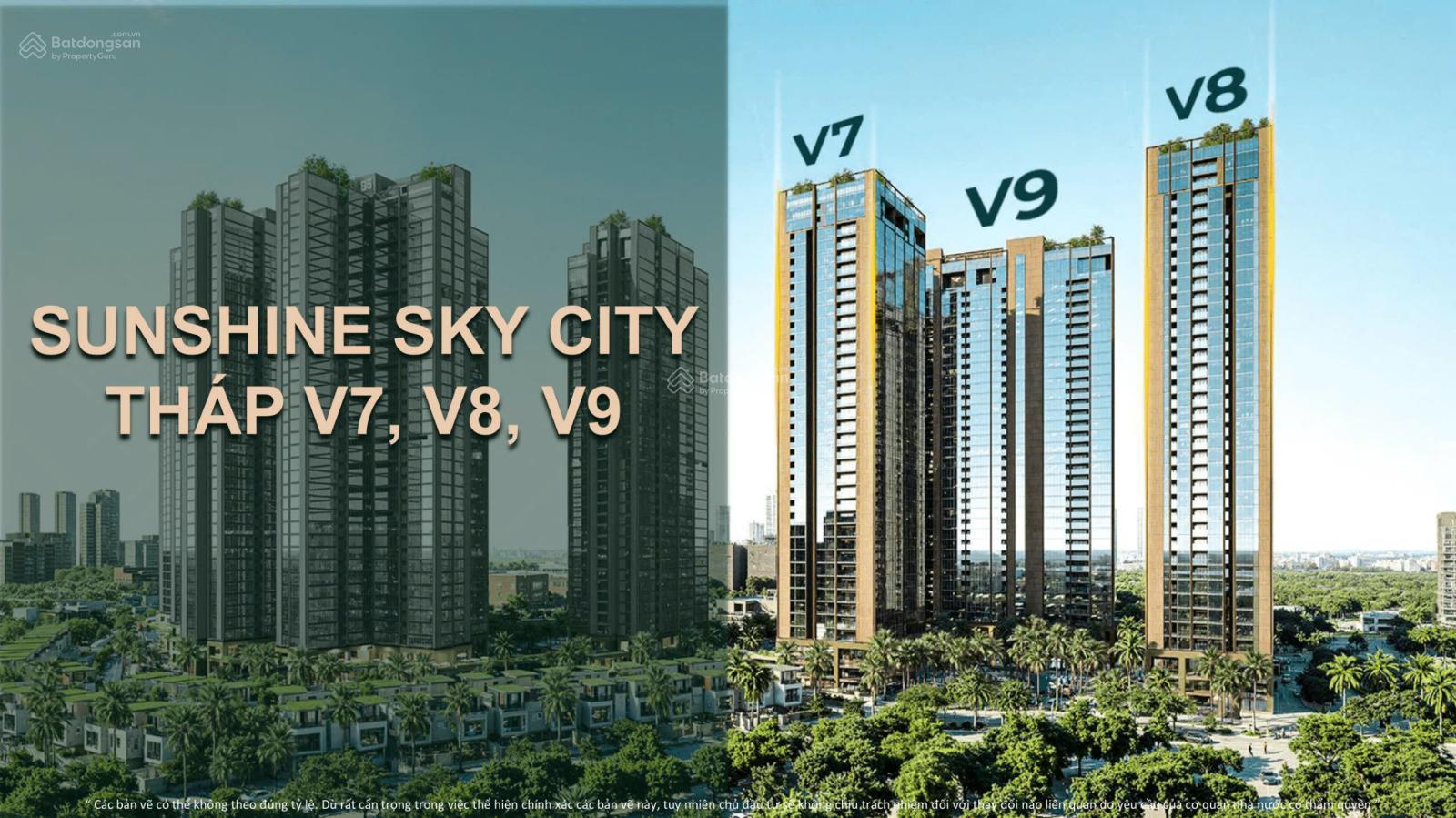 Căn hộ Sunshine Sky City Quận 7 78m² giá chỉ từ 7x triệu - Vị trí kim cương, tiện ích đỉnh cao!