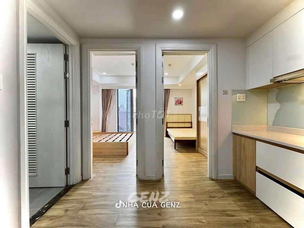 Căn hộ 2PN Sông Đà, Tân Bình 50m² giá 10 triệu - Full nội thất, thang máy