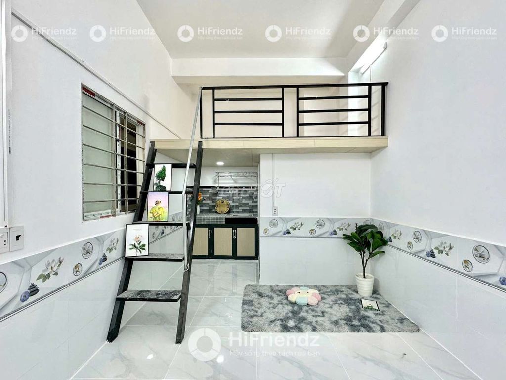 Căn hộ cho thuê gần Đầm Sen Hòa Bình 25m² giá 3.4 triệu - Phòng mới đẹp full tiện nghi!