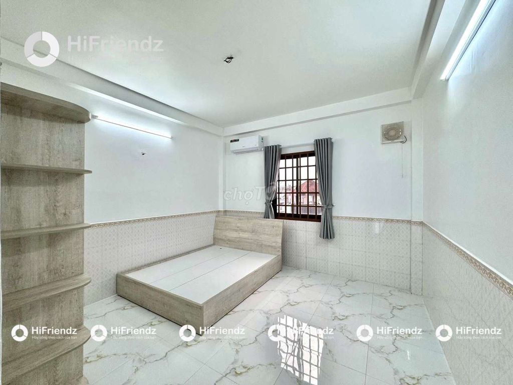 Căn hộ mới xây quận 6 25m² giá 3.8 triệu - Nội thất mới, gần chợ Phú Lâm!