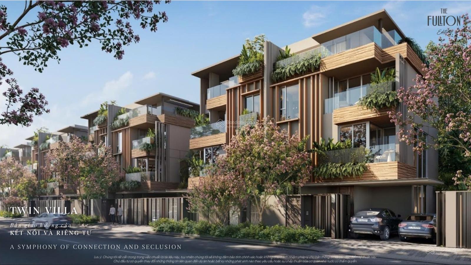 Biệt thự song lập The Fullton 180m² giá 27 tỷ - Sống đẳng cấp trong compound quốc tế!