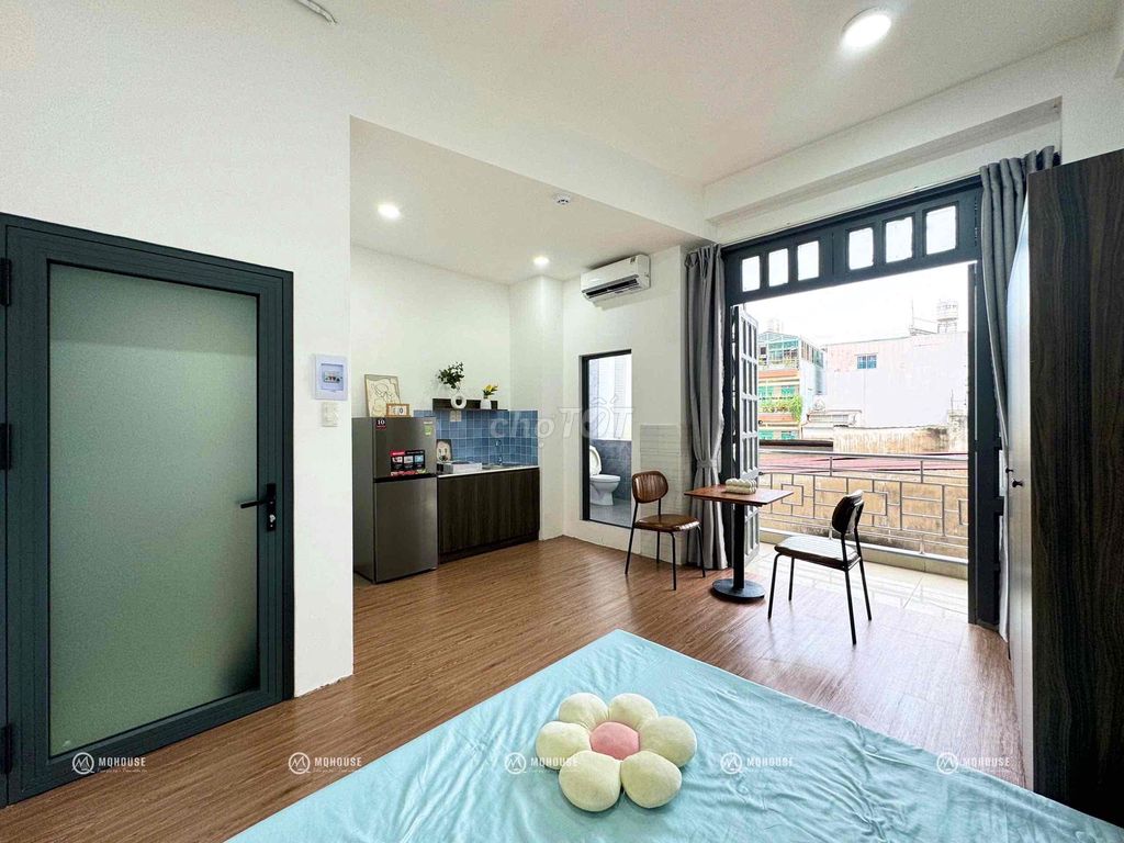 Căn hộ Studio Âu Cơ Tân Bình 40m² giá 4.5 triệu - Full nội thất tiện nghi!