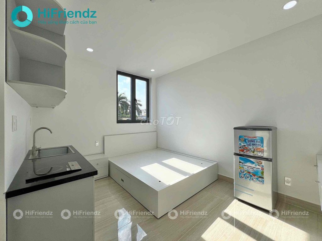 Căn hộ Studio Dương Quảng Hàm Gò Vấp 25m² giá 4.5 triệu - Thang máy tiện lợi!