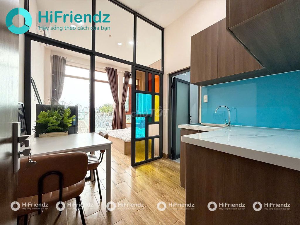 Căn hộ 1 phòng ngủ tách bếp 45m² tại Phạm Văn Chiêu giá 4.3 triệu - Full nội thất cao cấp!