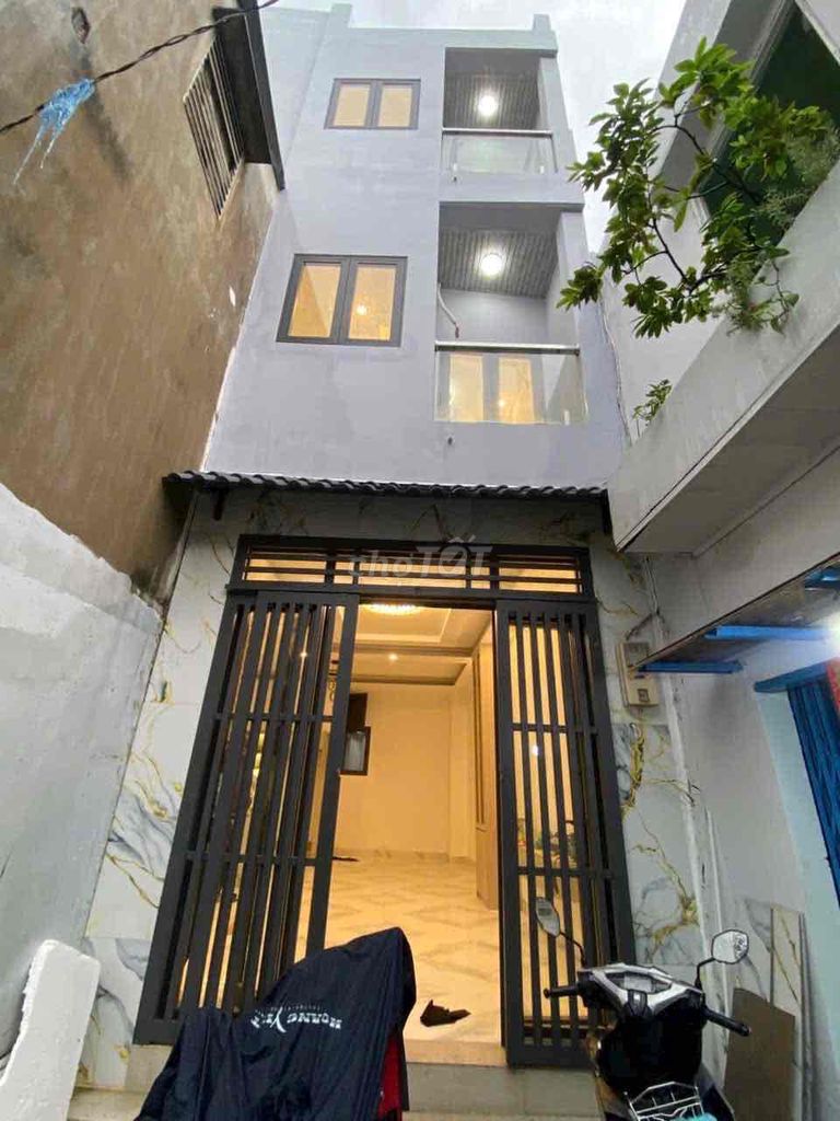 Nhà xây mới Mạc Vân P12 Q8, 50m² giá 5.95 tỷ - Sổ hồng riêng, hoàn công đầy đủ!