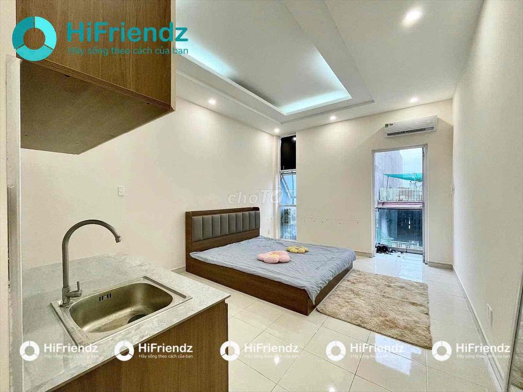 Căn hộ dịch vụ Tân Bình 25m² giá 5.5 triệu - Full nội thất tiện nghi, giờ giấc tự do!