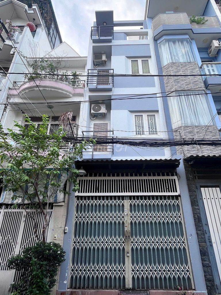 Nhà cho thuê hẻm xe hơi 489/18B Huỳnh Văn Bánh, Phú Nhuận - 56m², 6PN tiện nghi