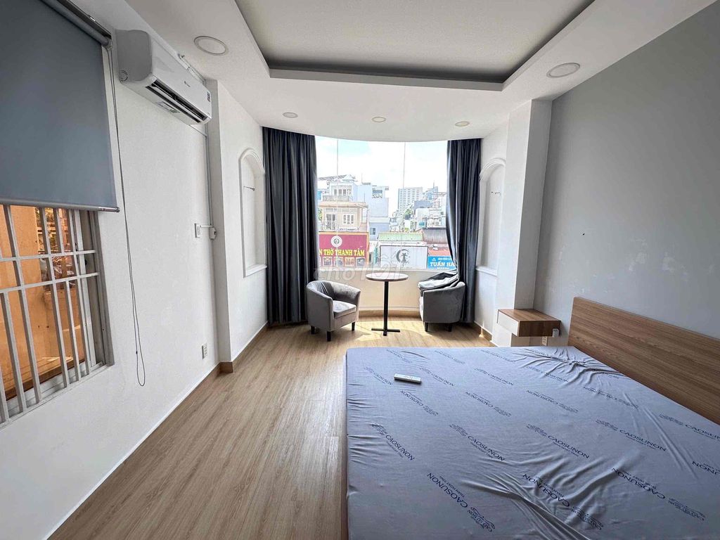 Căn hộ 1PN tách bếp Bạch Đằng 60m² giá 9.5 triệu - Full nội thất cao cấp!