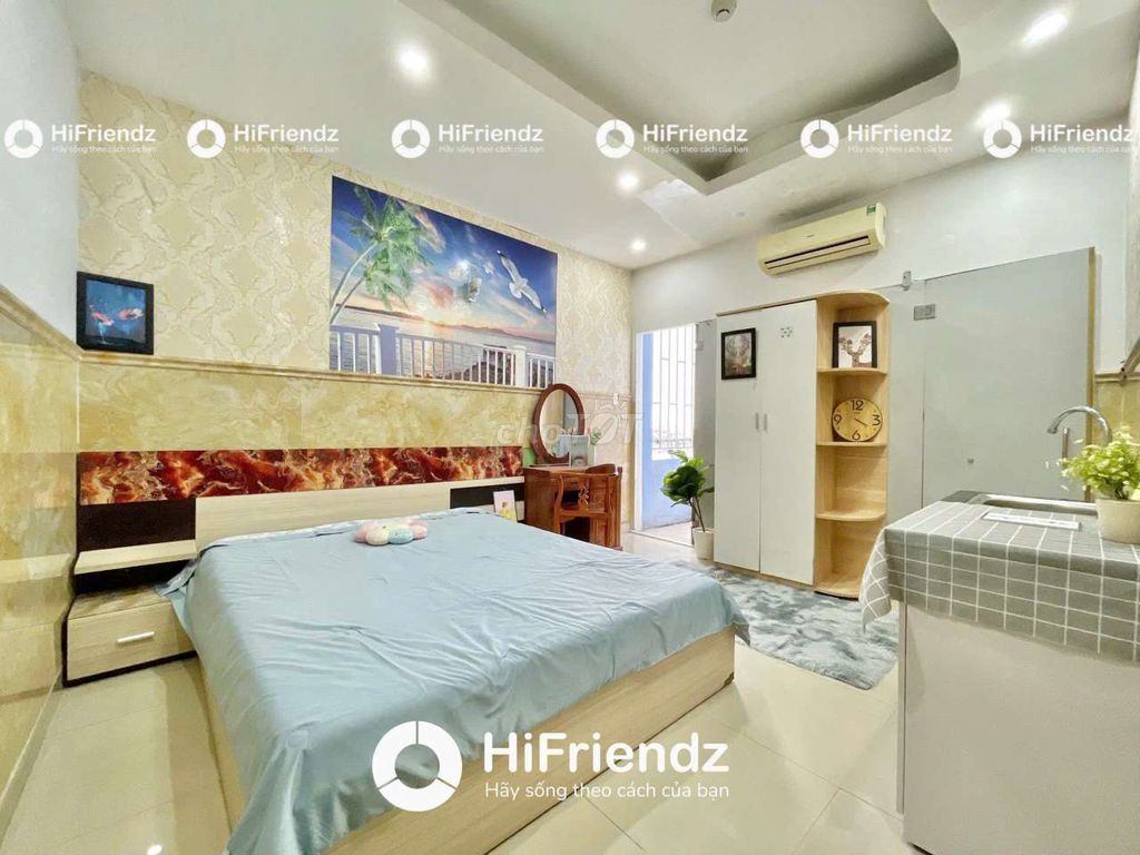 Căn hộ Studio ngay An Dương Vương giáp quận 6 giá chỉ 3.3 triệu - Đầy đủ nội thất, sẵn sàng vào ở!