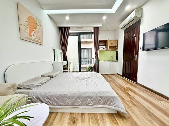 Căn hộ Studio 35m² đầy đủ nội thất 7.5 triệu - Khu an ninh, giờ giấc tự do!