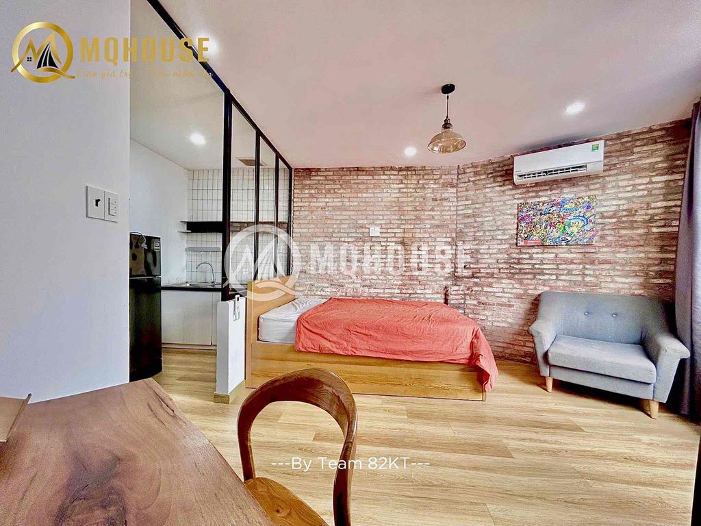 Căn hộ 1PN Đường Hoàng Hoa Thám 35m² giá 6.8 triệu - An ninh hiện đại, giá điện chỉ 3.9k/kWh!